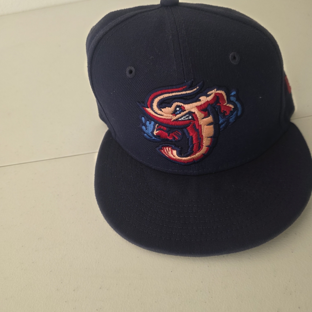 The Jacksonville Jumbo Shrimp MILB New Era Fitted Cap 6 7/8